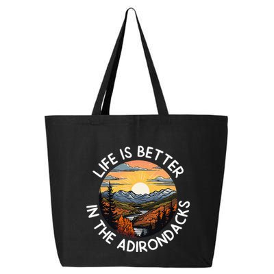 Moose Adirondack Mountains Life Is Better In The Adirondacks 25L Jumbo Tote