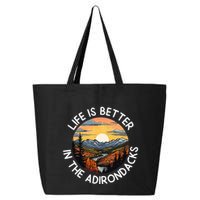 Moose Adirondack Mountains Life Is Better In The Adirondacks 25L Jumbo Tote