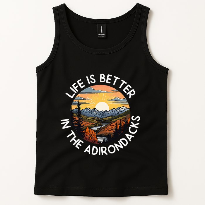 Moose Adirondack Mountains Life Is Better In The Adirondacks Tank Top