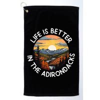 Moose Adirondack Mountains Life Is Better In The Adirondacks Golf Towel
