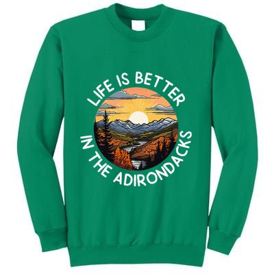 Moose Adirondack Mountains Life Is Better In The Adirondacks Sweatshirt