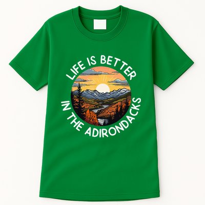 Moose Adirondack Mountains Life Is Better In The Adirondacks Tall T-Shirt