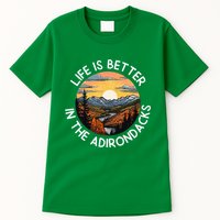 Moose Adirondack Mountains Life Is Better In The Adirondacks Tall T-Shirt