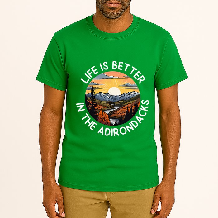 Moose Adirondack Mountains Life Is Better In The Adirondacks Tall T-Shirt
