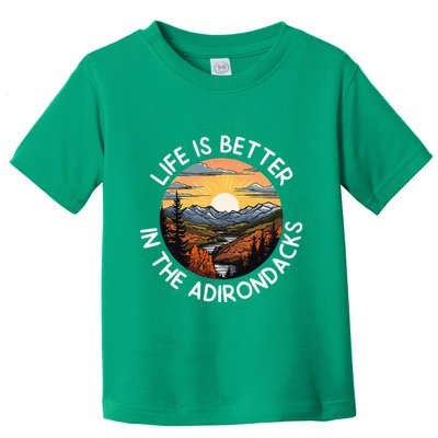 Moose Adirondack Mountains Life Is Better In The Adirondacks Toddler T-Shirt