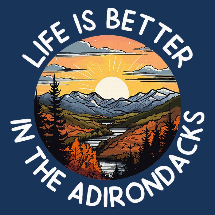 Moose Adirondack Mountains Life Is Better In The Adirondacks Infant Baby Jersey Bodysuit