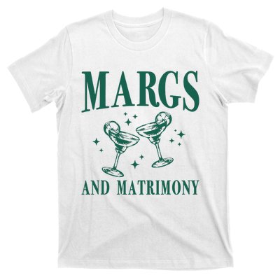 Margs And Matrimony Bachelorette Party Margarita Bach T-Shirt