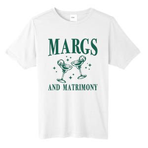 Margs And Matrimony Bachelorette Party Margarita Bach Tall Fusion ChromaSoft Performance T-Shirt