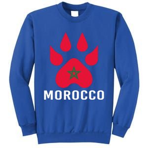 Moorish American Morocco Flag Moroccan Soccer Supporter Gift Sweatshirt