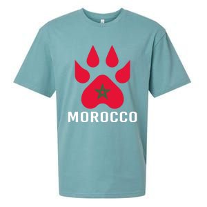 Moorish American Morocco Flag Moroccan Soccer Supporter Gift Sueded Cloud Jersey T-Shirt