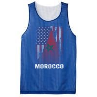 Moorish American Morocco Flag Moroccan Soccer Supporter Gift Mesh Reversible Basketball Jersey Tank