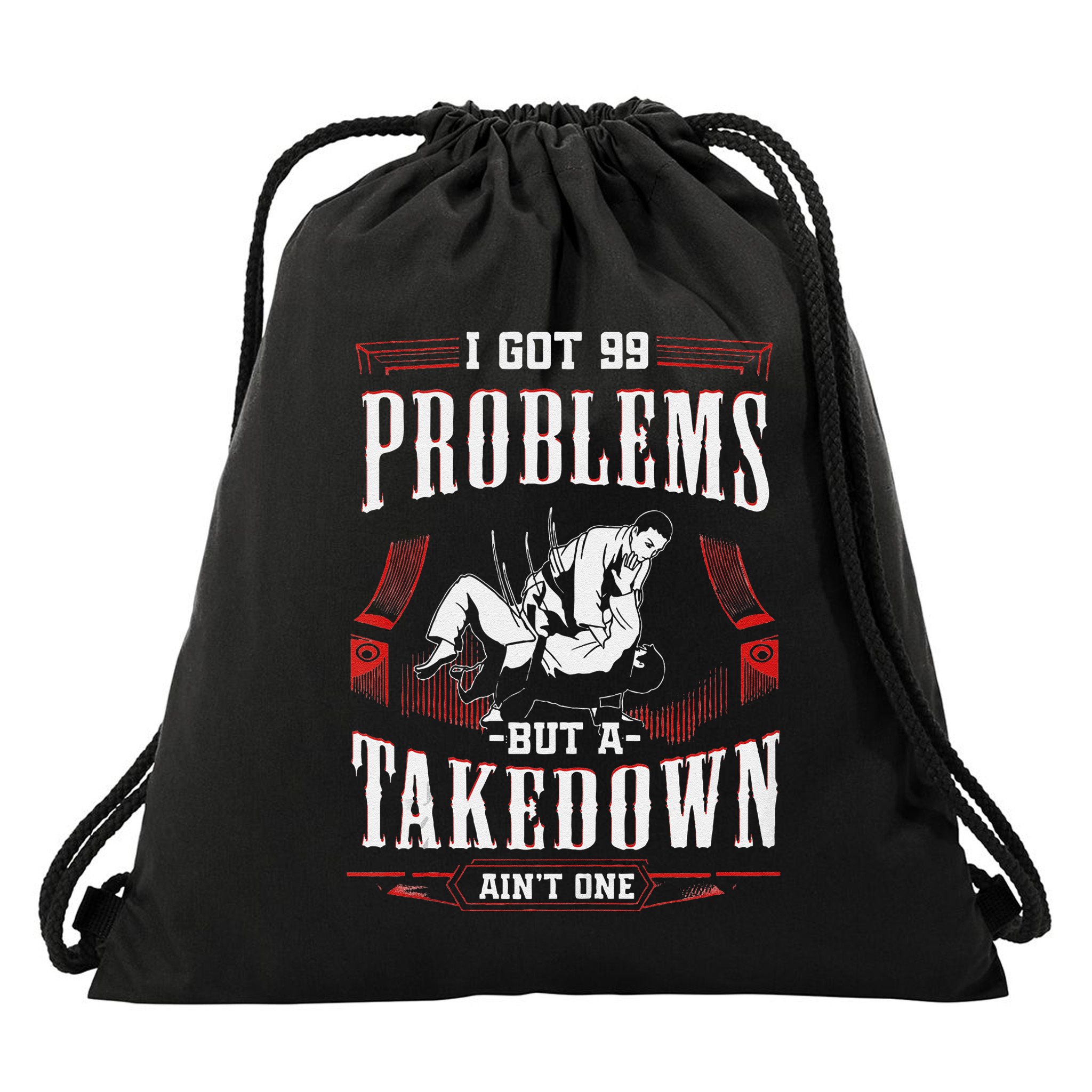 Martial Arts Mma Taekwondo Karate Judo Drawstring Bag