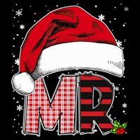 Mr And Mrs Claus Couples Matching Christmas Pajamas Santa Doggie Tank