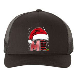 Mr And Mrs Claus Couples Matching Christmas Pajamas Santa Yupoong Adult 5-Panel Trucker Hat