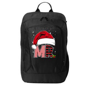 Mr And Mrs Claus Couples Matching Christmas Pajamas Santa City Backpack