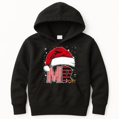 Mr And Mrs Claus Couples Matching Christmas Pajamas Santa Kids Hoodie