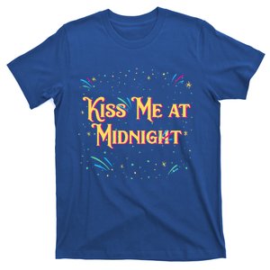 Me At Midnight Happy New Year Couples Nye Lovers Funny Gift T-Shirt