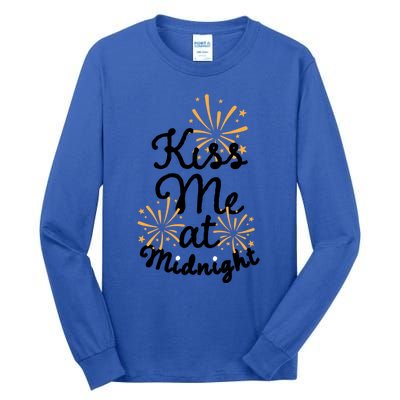 Me At Midnight New Years Eve 2020 Cool Gift Tall Long Sleeve T-Shirt