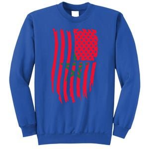 Moorish American Morocco Flag Moroccan Soccer Supporter Gift Sweatshirt