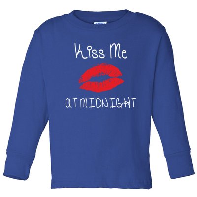 Me At Midnight New Years Meaningful Gift Toddler Long Sleeve Shirt