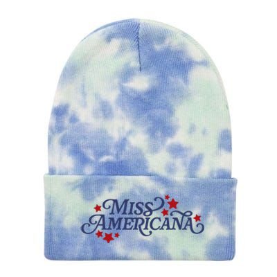 Miss Americana Tie Dye 12in Knit Beanie