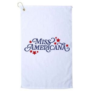 Miss Americana Platinum Collection Golf Towel