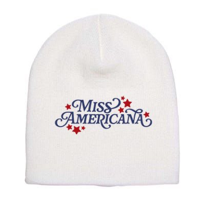 Miss Americana Short Acrylic Beanie