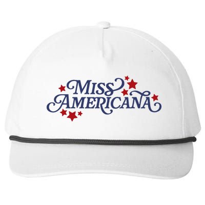 Miss Americana Snapback Five-Panel Rope Hat