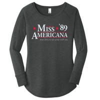 Miss Americana Women's Perfect Tri Tunic Long Sleeve Shirt