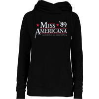 Miss Americana Womens Funnel Neck Pullover Hood