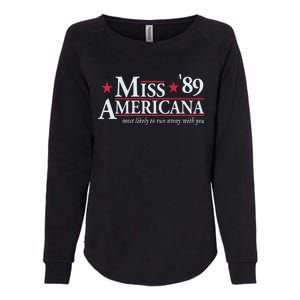 Miss Americana Womens California Wash Sweatshirt