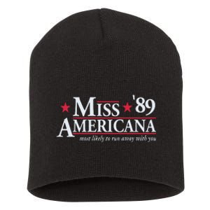 Miss Americana Short Acrylic Beanie