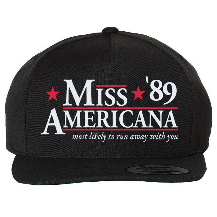 Miss Americana Wool Snapback Cap