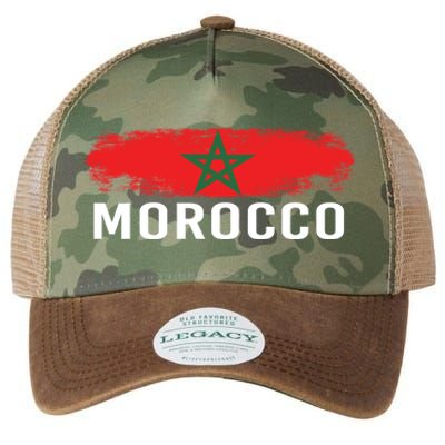 Moorish American Morocco Flag Moroccan Soccer Supporter Gift Legacy Tie Dye Trucker Hat