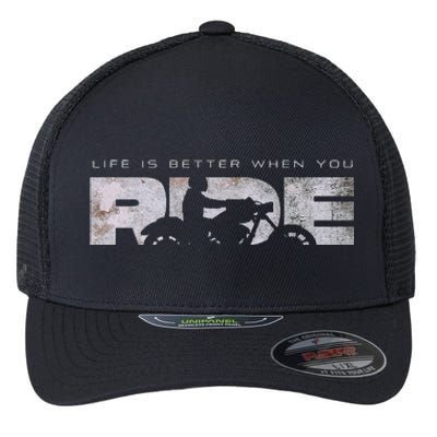 Motorcycle Apparel Motorcycle Flexfit Unipanel Trucker Cap