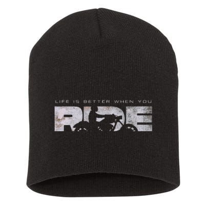 Motorcycle Apparel Motorcycle Short Acrylic Beanie