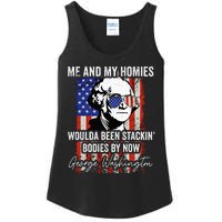 Me And My Homies Would Be Stacking Bodies By Now Ladies Essential Tank