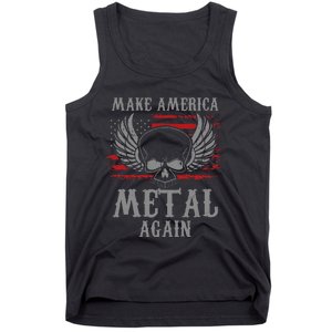 Make America Metal Again Heavy Metal Rock Tank Top