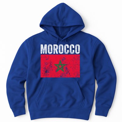 Moorish American Morocco Flag Moroccan Soccer Supporter Gift Hoodie