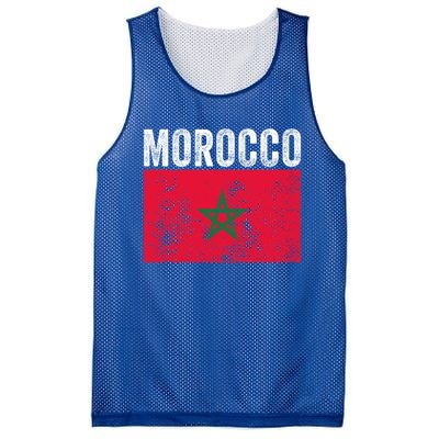 Moorish American Morocco Flag Moroccan Soccer Supporter Gift Mesh Reversible Basketball Jersey Tank