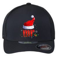 Mr And Mrs Santa Hat Matching Couples Christmas Pajamas P Flexfit Unipanel Trucker Cap