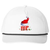 Mr And Mrs Santa Hat Matching Couples Christmas Pajamas P Snapback Five-Panel Rope Hat