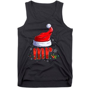 Mr And Mrs Santa Hat Matching Couples Christmas Pajamas P Tank Top