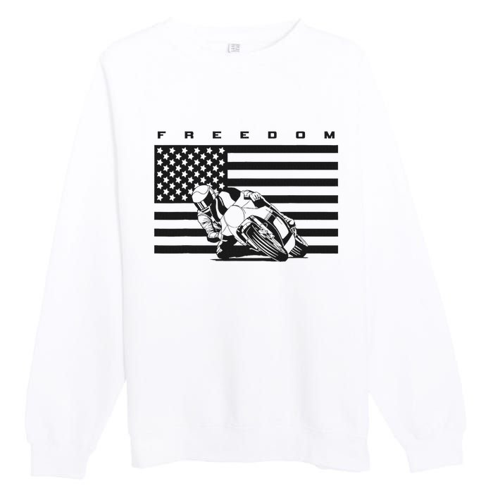 Motorcycle Apparel Motorcycle Premium Crewneck Sweatshirt