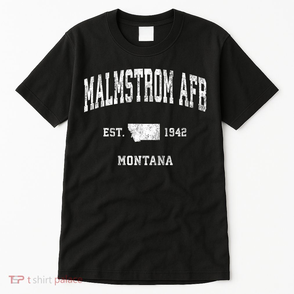 Malmstrom Afb Montana Mt Vintage Athletic Sports Tall T-Shirt