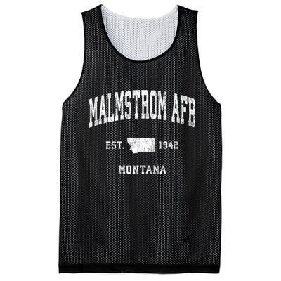 Malmstrom Afb Montana Mt Vintage Athletic Sports Mesh Reversible Basketball Jersey Tank