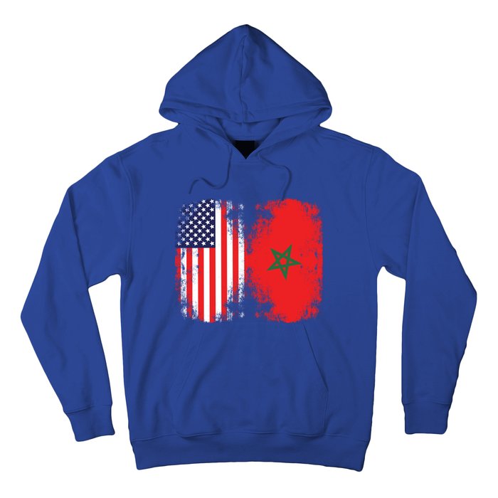 Moorish American Morocco Flag Moroccan Soccer Supporter Meaningful Gift Hoodie