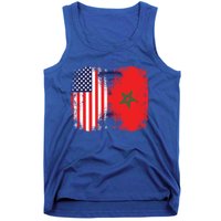 Moorish American Morocco Flag Moroccan Soccer Supporter Meaningful Gift Tank Top