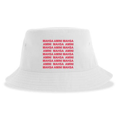 Mahsa Amini Sustainable Bucket Hat