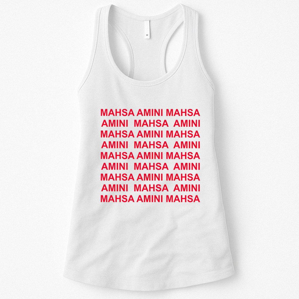 Mahsa Amini Womens Tank Top